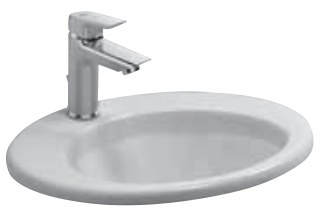 53 سمx حوض أوڤالوكس 61 — 61cm