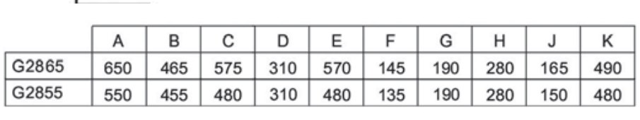 حوض 65/55 سم — 55cm