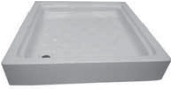 17 سم بالجانبx 80x قدم مربع 80 مربع من الداخل — 80x80x17cm