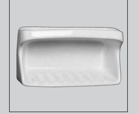 بانيو Bathtub soap holder 15 x 15 cm — 15x15cm